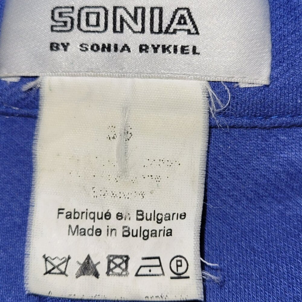 Sonia By Sonia Rykiel Ladylike Coat in Royal Blue Size EU 36 - Picture 4 of 9